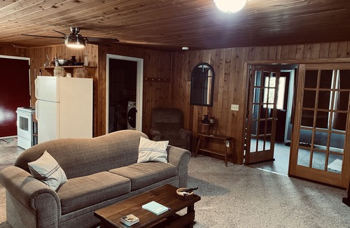 Wellston Cabin | Falling Leaf Retreat Creek Frontage! Privacy! Near Trails, Big Manistee River