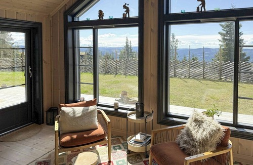 Tretten House | Family cabin with mountain panorama near Øyer