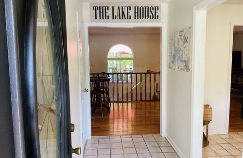 Winchester House | Family friendly lake front home with private dock in a cove