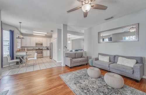 Lakeview Village House | Family Oasis Heated Pool + Pond View 4BR 2.5BA