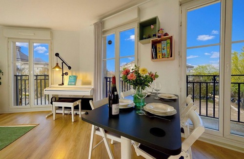 Bussy-Saint-Georges Apartment | Family Park - Parking - 6 pers - 5 mn Disney