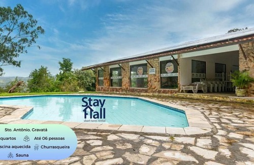 Novo Gravata Ski Chalet | Family Refuge-Country House in Gravata-3QTS-065