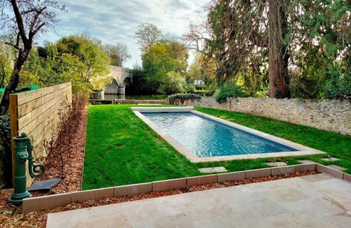 Bazouges-sur-le-Loir Cottage | Family Retreat: Heated Pool, Garden, Near Zoo & Le Mans Circuit