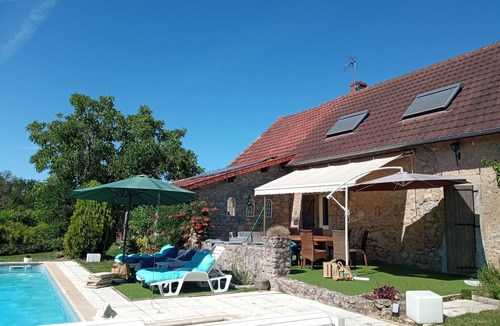 La Boulaye House | Family vacation home with large swimming pool, pets welcome.