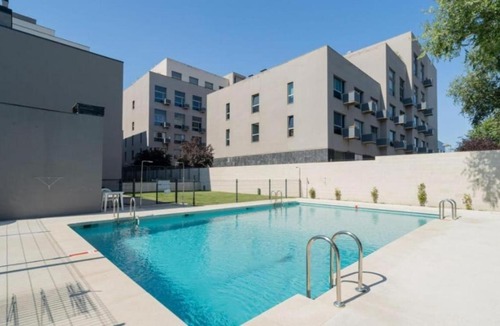 San Andres Apartment | Fancy Studio with Terrace & Pool - Madrid South