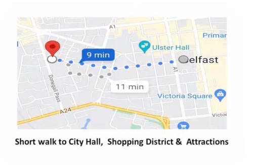 Belfast City Centre Apartment | Fantastic Central Location - Parking - Business or Leisure