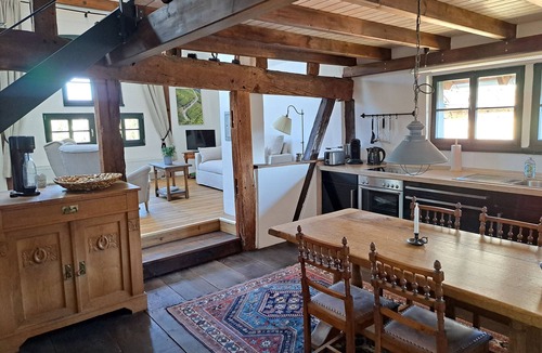 Antweiler Apartment | Fantastic Eifel apartment for 3 people with sauna, countryhouse garden & terrace