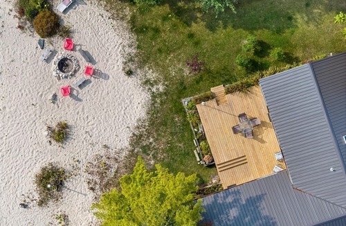 St Ignace House | Fantastic Lakefront Beach House with Stunning Views in St. Ignace, Michigan