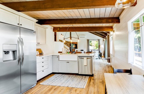 Olga House | Fantastic retreat near the water w/expansive deck & stylish interior - dogs OK