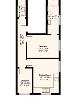 Southfield Apartment | Fantastic two bed Flat With Free Private Parking in Acton