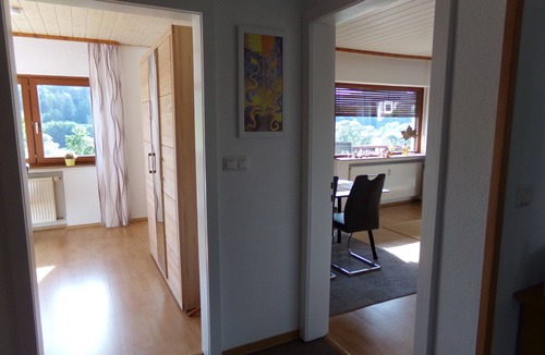 Dodenau Condo | Fantastic view of the Eder floodplain