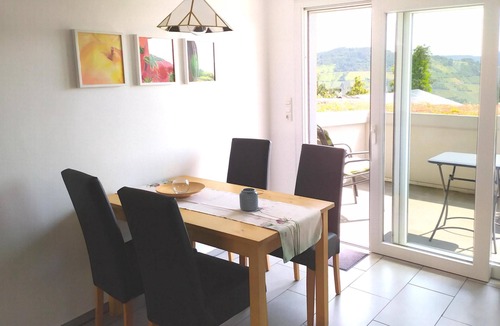 Mainz-Bingen Apartment | Fantastic view high above the Rhine