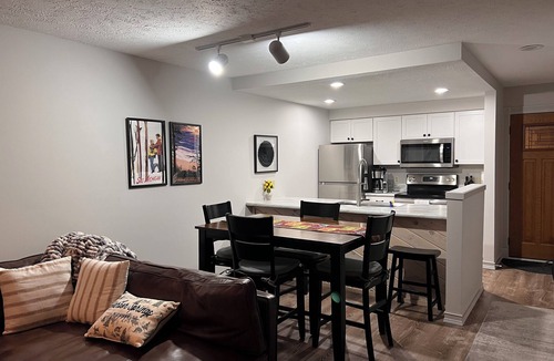 Harbor Springs Condo | Fantastic view of The Highlands! Comfortable 2-bedroom w/loft condo. Come relax.