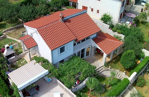 Postira Apartment | Fantastic view, right by the sea, pets welcome