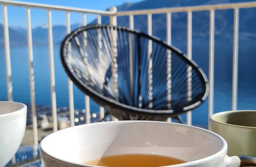 Brissago Apartment | Fantastic view with vacation apartment Lago Maggiore, 80m2, 4 persons, renovated