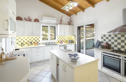 Barbati Villa | Fantastic Villa with Majestic Sea Views, Direct Access to Barbati Beach, Private Pool and Jetty!