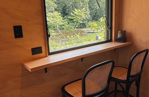 Middle Pocket Cabin | Farm Casita - The Vale Farmstay & Animal Sanctuary