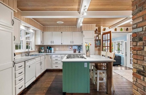 Petoskey Cabin | Farm House - Big Yard, Hot Tub, Fire Pit Area, Game Room Cabin, Near Town
