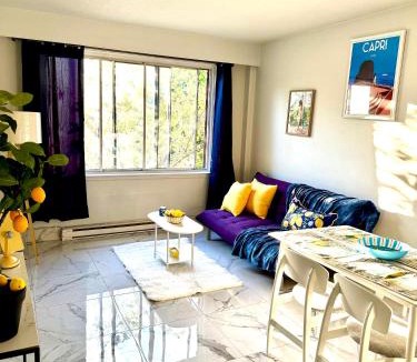 Shaughnessy Village Apartment | Feel like Positano 1 Bedroom apartment near Bell Center in heart Montreal downtown