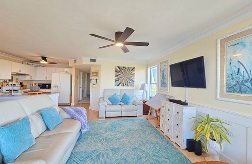 Cedar Key Condo | Fenimore Mill 6C - Open Gulf View, Pet Friendly!