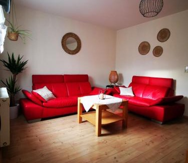 Teichwolframsdorf Apartment | Ferienwohnung Alpakahof