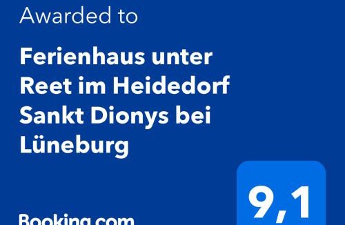 Sankt Dionys House | Ferienhaus unter Reet im Heidedorf Sankt Dionys bei Lüneburg