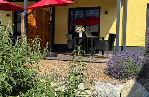 Feilitzsch Apartment | Ferienwohnung im Chaletstil Kornspeicher 70 qm Wellness Fitness Sauna Bergrödelhof
