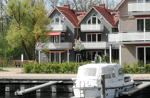 Plau am See Apartment | Ferienwohnung Maisonette Abendrot am Plauer See