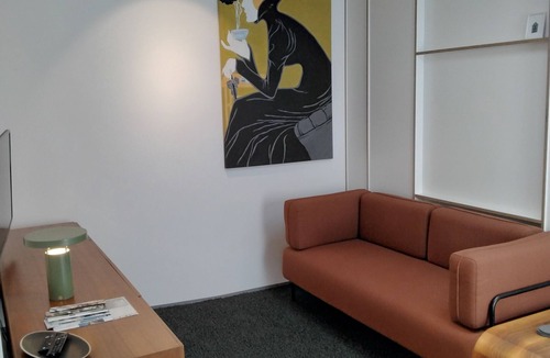 Heppenheim Apartment | Ferienwohnung mit Fenster zum Hof im Skandinavischen Stil in der Innenstadt