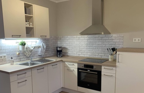 Simmertal Apartment | Ferienwohnung Schöne Aussicht - Appartement/fewo, Dusche und Bad, WC, 2 Schlafräum