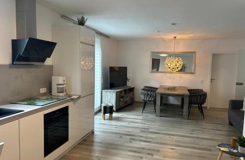 Roschbach Apartment | FERIENWOHNUNG TRUNK, kühl, direkt an den Weinbergen, Parkplatz, Terrasse mit Grill und Lounge