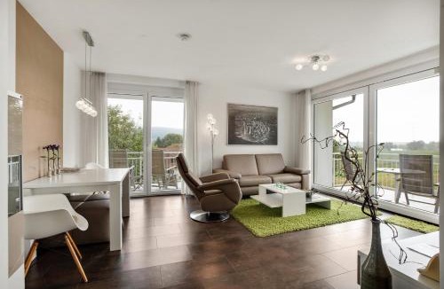 Hertingen Apartment | Ferienwohnung Weinfass - Auszeit zu Zweit mit Weitblick ins Grüne