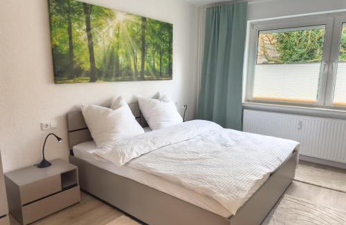 Emden Apartment | Feuerschiff-Panorama - Moderne Wohnungen in der Innenstadt mit Wasserblick