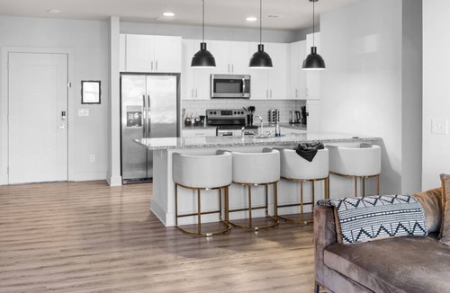 Candler-McAfee Apartment | FIFA Ready Stylish Atlanta Stay 2 Suites