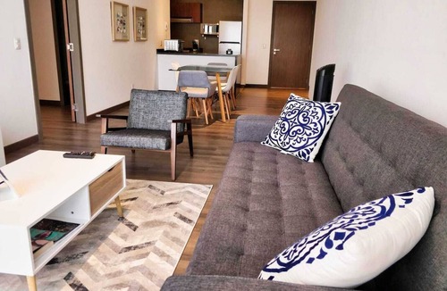 Anahuac Apartment | Major international sporting event Two Beautiful 1 BR apts, 2 floors apart HS WiFi, full amenities!