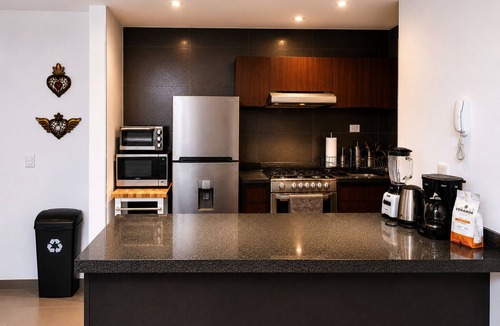 Anahuac Apartment | Major international sporting event Modern Hi-Rise with Indoor Pool & Hot Tub
