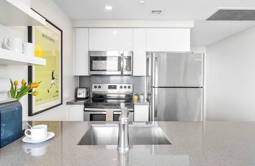 Coconut Grove Apartment | FIFA World Cup Prep: Grove Luxe Balcony & Bay View