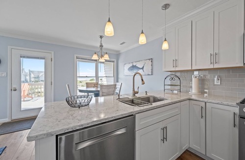 Topsail Beach Villa | Finally Here: a 2 Bedroom Poolside Retreat with Beach & Soundside Sunsets