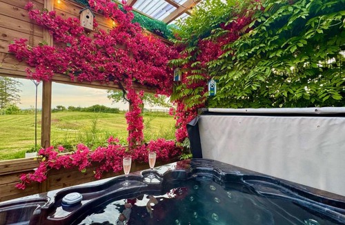 Glasgow House | FINN VILLAGE - Loch Lomond Villa - THE JUNGLE ROOM with a PRIVATE HOT TUB
