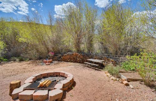 Gunnison House | Fire Pit: 20-Acre Creekfront Retreat in Gunnison!