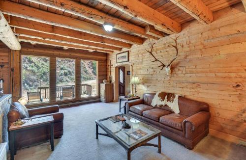 Gunnison House | Fire Pit: 20-Acre Creekfront Retreat in Gunnison!