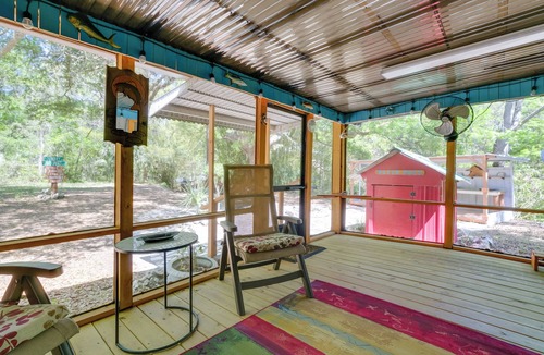 Dunnellon Cottage | Fire Pit & Boat Dock: Peaceful Dunnellon Cabin!
