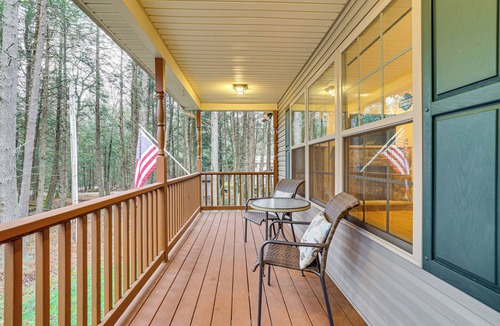 Blakeslee House | Fire Pit, Deck & On-Site Creek: Poconos Retreat!