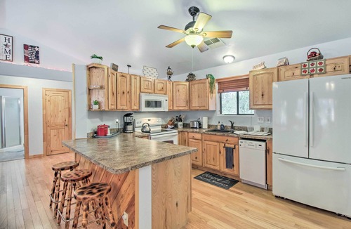 Overgaard Cabin | Fire Pit, Fenced Yard: Overgaard Cabin Near Hiking