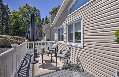 Tobyhanna Cottage | Fire Pit + Furnished Deck: Serene Tobyhanna Escape