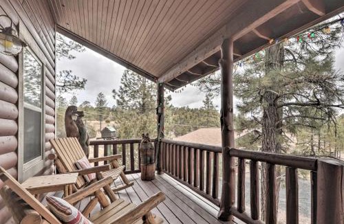 Overgaard House | Fire Pit + Game Room: Heber-Overgaard Cabin!