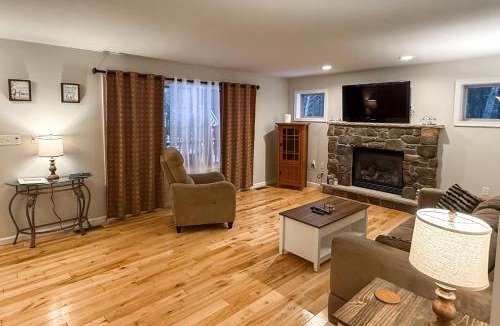 Blakeslee House | Fire Pit, Game Room, Lake, On-Site Stream Poconos!