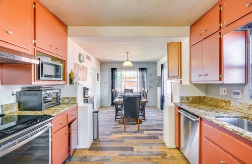 Palo Verde House | Fire Pits & Grill at Central Tucson Home Base!