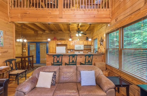 Black Mountain Cabin | Firefly Lodge - Cabin w Mountain Views & Fire pit