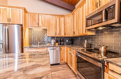 Warrior's Mark Condo | Fireplace, Private Balcony, River/Forest Views!
